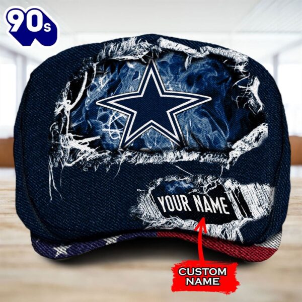 Dallas Cowboys NFL Jeff Cap Custom Name
