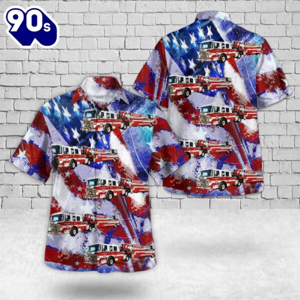 District Heights, Maryland, District Heights Career Fire Station 26, 4th Of July Hawaiian Shirt