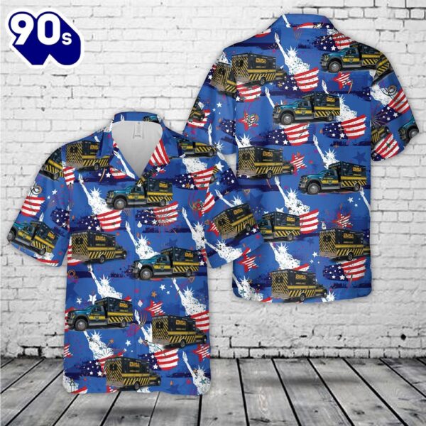 EMSA OKLAHOMA, 4th Of July Hawaiian Shirt