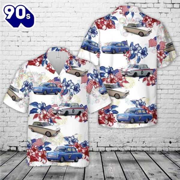 Ford Lotus Cortina Mk1 1964, 4th Of July Hawaiian Shirt