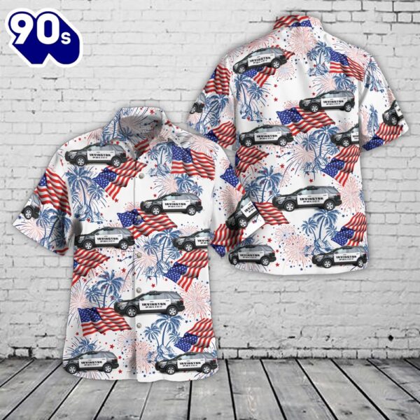 Irvington, New Jersey, Irvington Police Department, 4th Of July Hawaiian Shirt