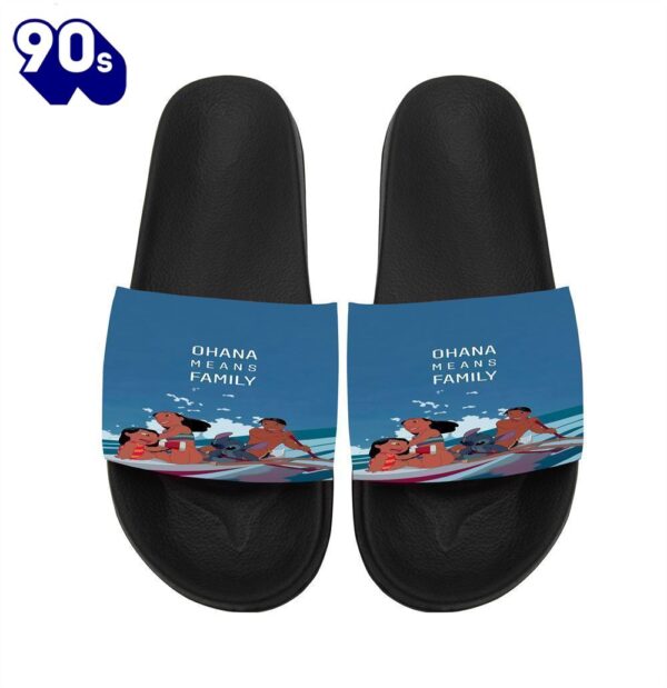 Lilo And Stitch Ohana Means Famlily Gift For Fans Sandals