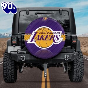 Los Angeles Lakers Logo Car Spare Tire Cover HOT