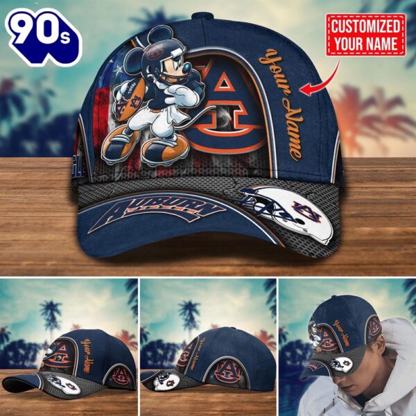 NCAA Auburn Tigers Mickey New Arrivals Custom Cap
