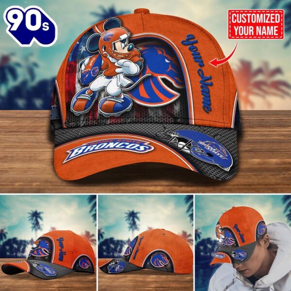 NCAA Boise State Broncos Mickey New Arrivals Custom Cap