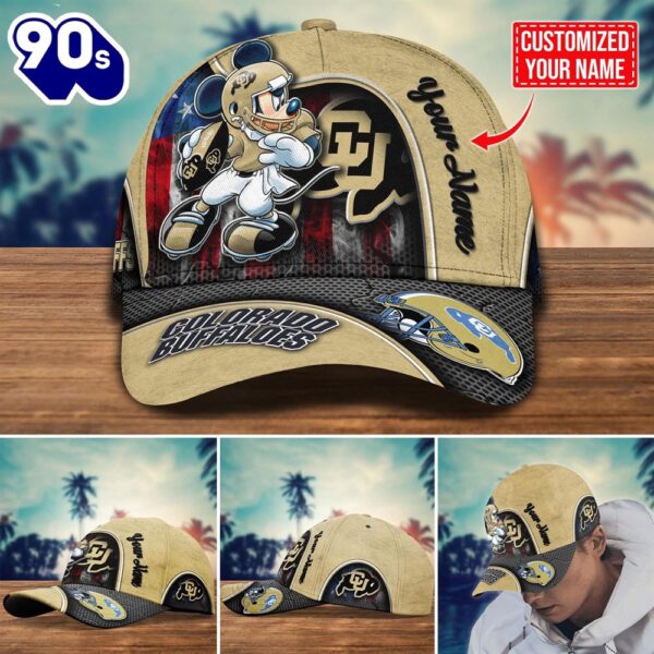 NCAA Colorado Buffaloes Mickey New Arrivals Custom Cap