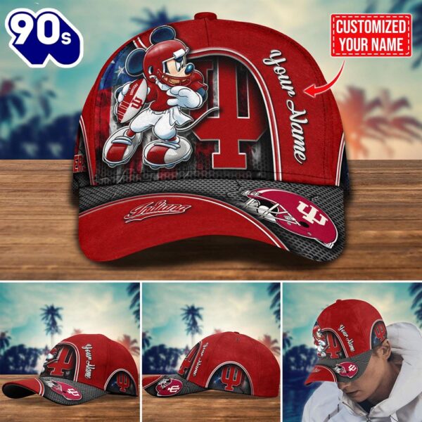 NCAA Indiana Hoosiers Mickey New Arrivals Custom Cap