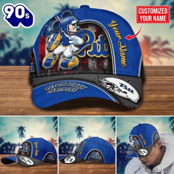 NCAA Pittsburgh Panthers Mickey New Arrivals Custom Cap