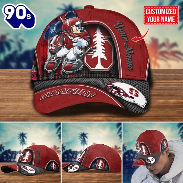 NCAA Stanford Cardinal Mickey New Arrivals Custom Cap