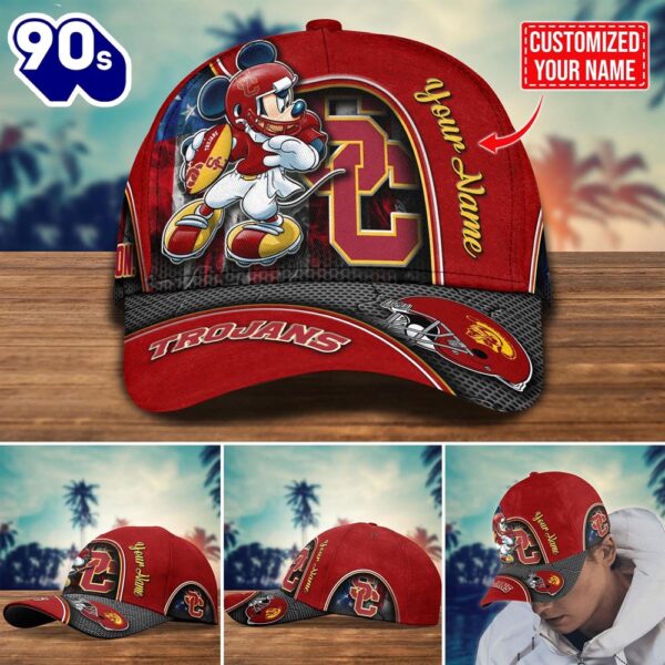 NCAA USC Trojans Mickey New Arrivals Custom Cap