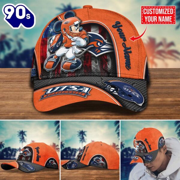 NCAA UTSA Roadrunners Mickey New Arrivals Custom Cap