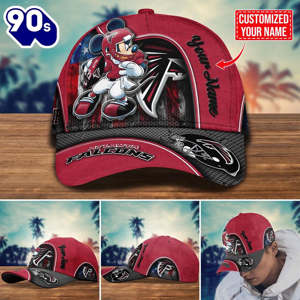NFL Atlanta Falcons Mickey New Arrivals Custom Cap NFL Atlanta Falcons Mickey New Arrivals Custom Cap