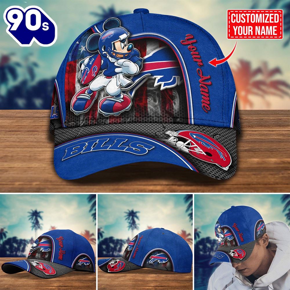 NFL Buffalo Bills Mickey New Arrivals Custom Cap NFL Buffalo Bills Mickey New Arrivals Custom Cap