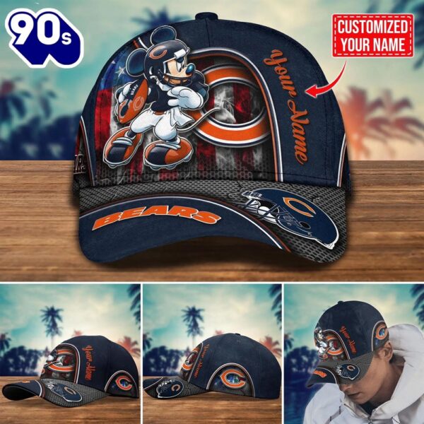 NFL Chicago Bears Mickey New Arrivals Custom Cap