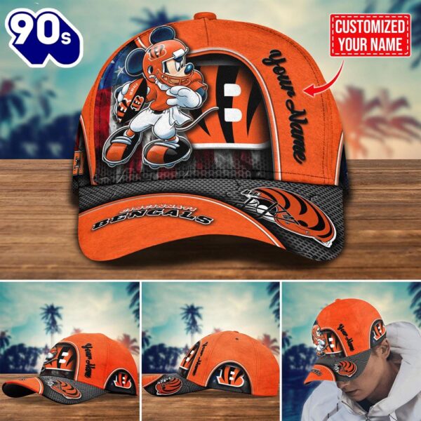 NFL Cincinnati Bengals Mickey New Arrivals Custom Cap