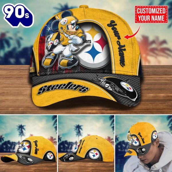 NFL Pittsburgh Steelers Mickey New Arrivals Custom Cap