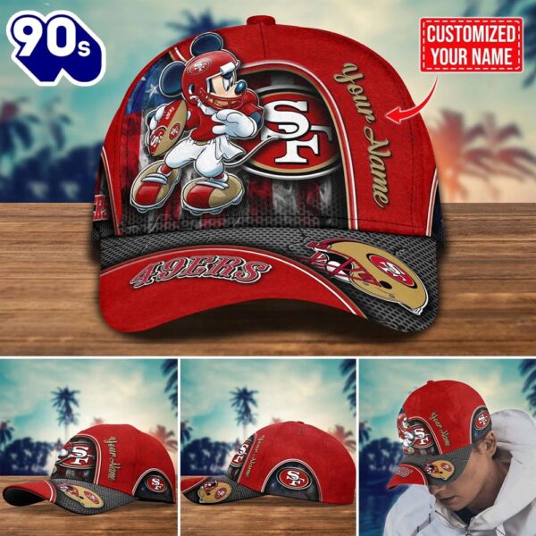 NFL San Francisco 49ers Mickey New Arrivals Custom Cap