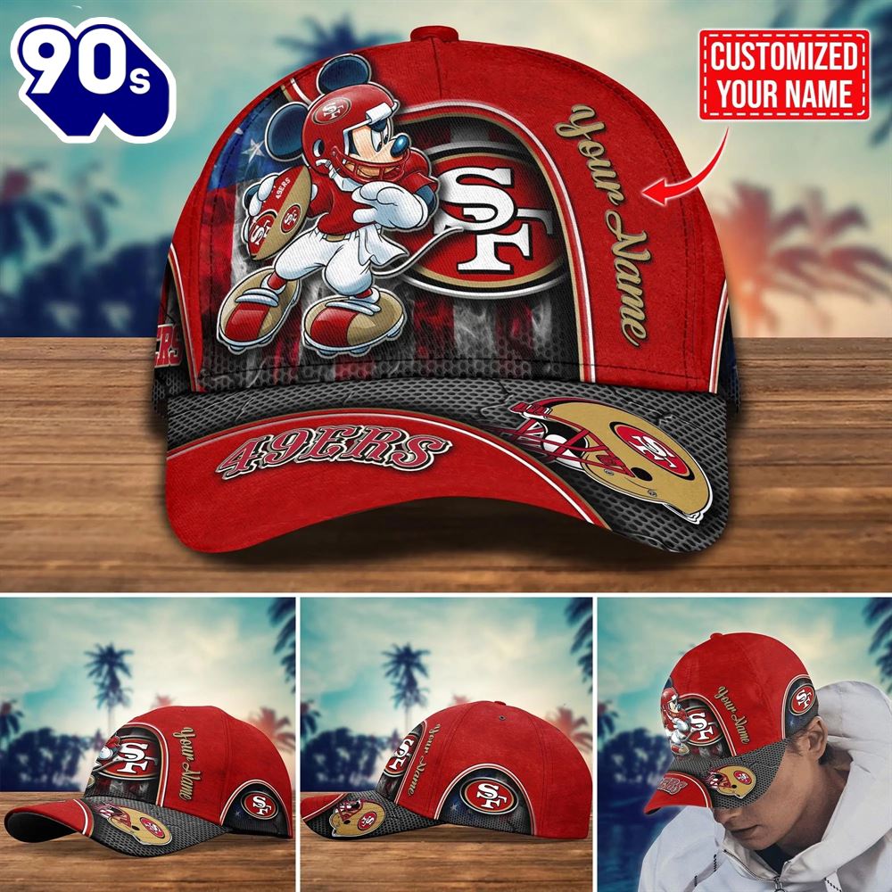 NFL San Francisco 49ers Mickey New Arrivals Custom Cap NFL San Francisco 49ers Mickey New Arrivals Custom Cap