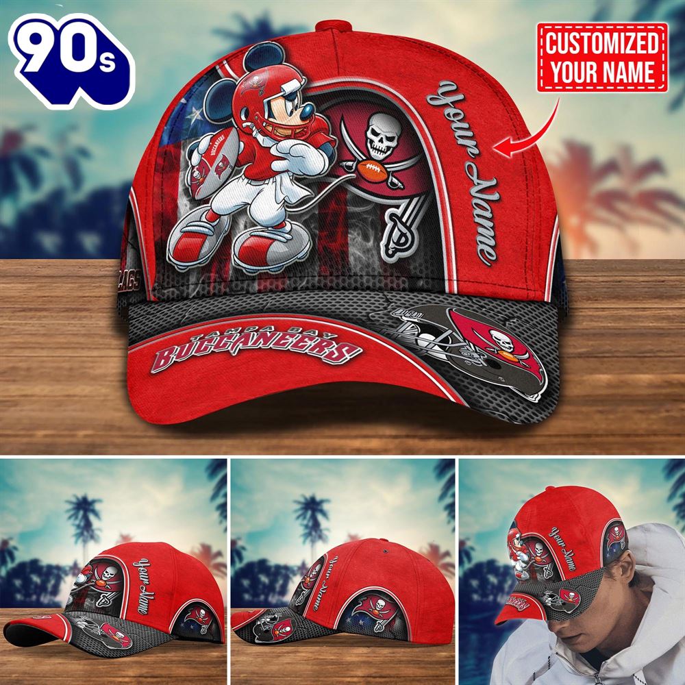 NFL Tampa Bay Buccaneers Mickey New Arrivals Custom Cap NFL Tampa Bay Buccaneers Mickey New Arrivals Custom Cap