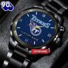 NFL Tennessee Titans Football Game Time Custom Black Fashion Watch