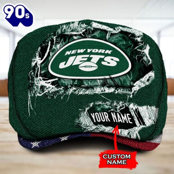 New York Jets NFL Jeff Cap Custom Name