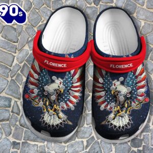 Nurse Eagle America Flag Shoes…