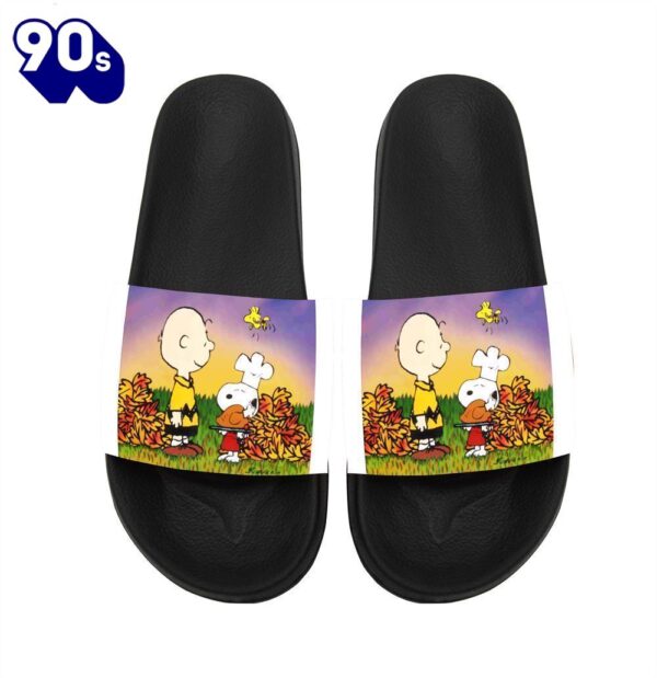 Peanut Snoopy Charlie Gift For Fans Sandals