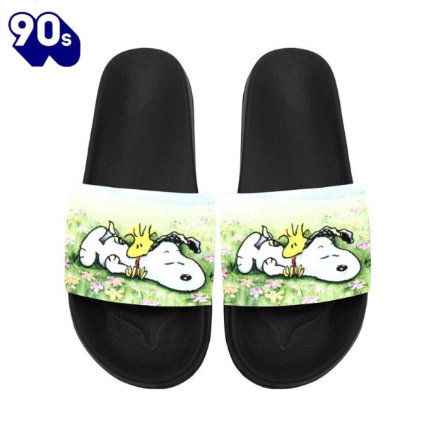 Peanut Snoopy Woodstock Gift For Fans Sandals