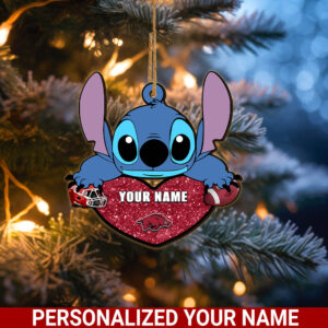 Arkansas RazorbacksStitch Custom Name Ornament…