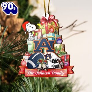 Auburn Tigers And Snoopy Christmas…