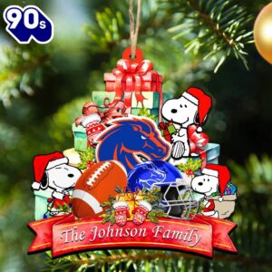 Boise State Broncos Snoopy Christmas…