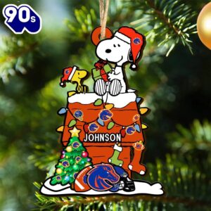 Boise State Broncos Snoopy Christmas…