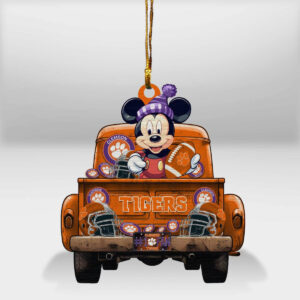 Clemson Tigers Mickey Mouse Christmas…