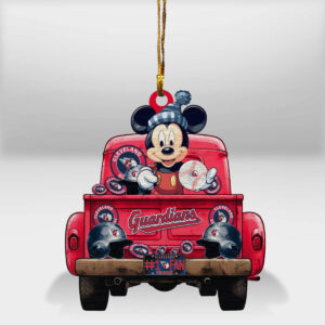 Cleveland Guardians Mickey Mouse Christmas…