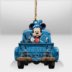 Detroit Lions Mickey Mouse Christmas…