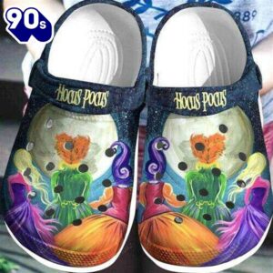 Halloween Hocus Pocus Colorful Crocband Clogs