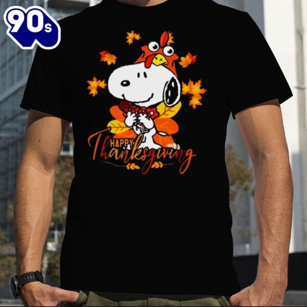 Happy Thanksgiving Day Peanuts Thanksgiving Shirt