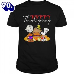 Happy Thanksgiving Halloween Snoopy Charlie…