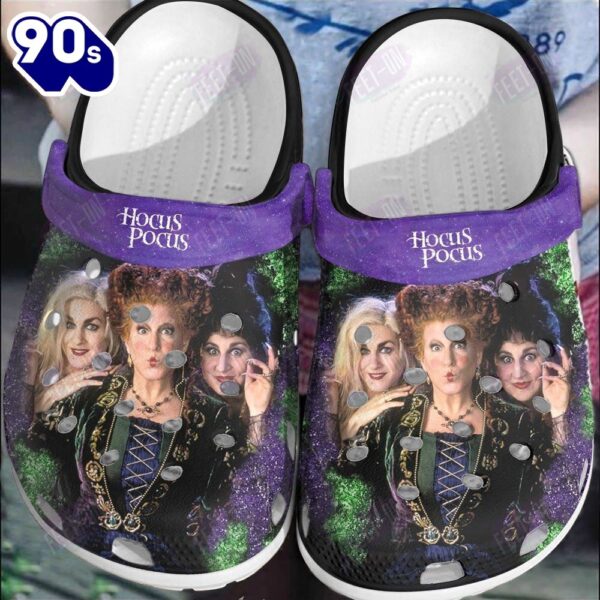 Hocus Pocus Halloween Crocband Clogs