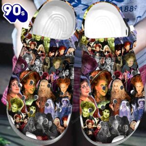 Hocus Pocus Witch Characters Halloween Clogs Shoes