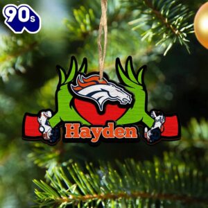 NFL Denver Broncos Grinch Christmas…