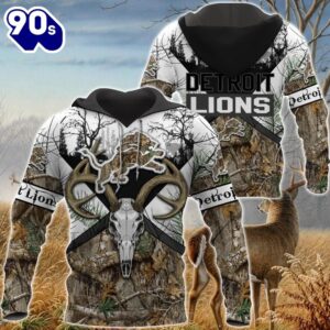 NFL Detroit Lions Hunting Camo…