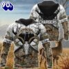 NFL Los Angeles Chargers Hunting Camo Style 3d Hoodie