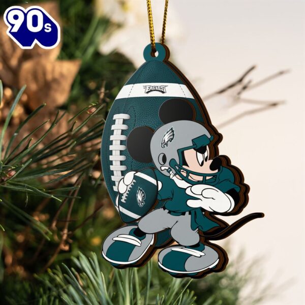 NFL Philadelphia Eagles Mickey Mouse Christmas Ornament