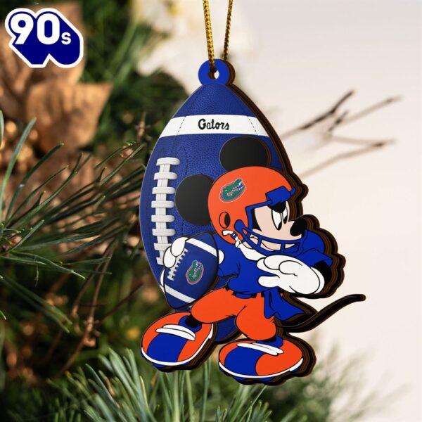 Ncaa Florida Gators Mickey Mouse Christmas Ornament