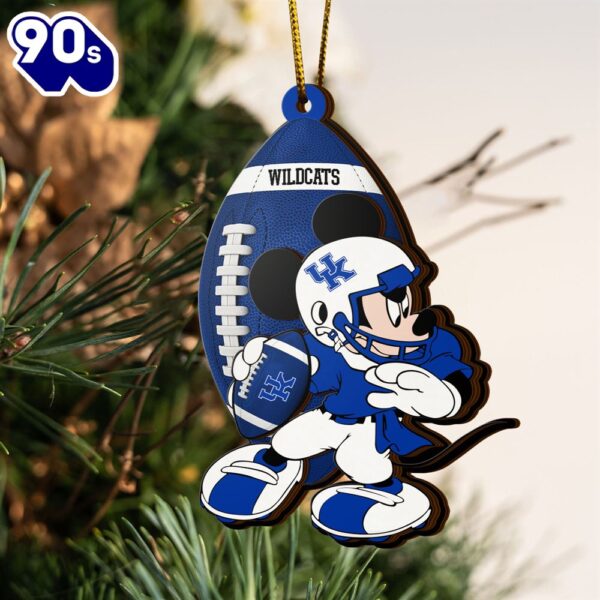 Ncaa Kentucky Wildcats Mickey Mouse Christmas Ornament