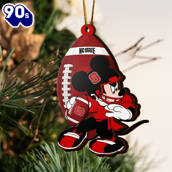 Ncaa Nc State Wolfpack Mickey Mouse Christmas Ornament