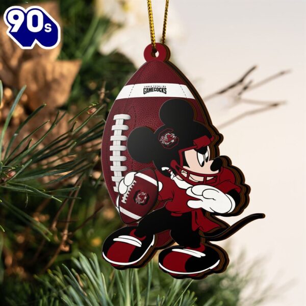 Ncaa South Carolina Gamecocks Mickey Mouse Christmas Ornament