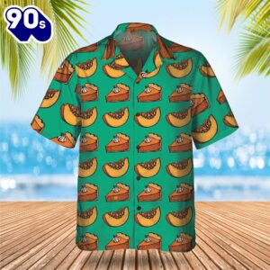 Pumpkin Pie Cream Thanksgiving Hawaiian Shirt Thanksgiving Outfit Ideas Men Gifts