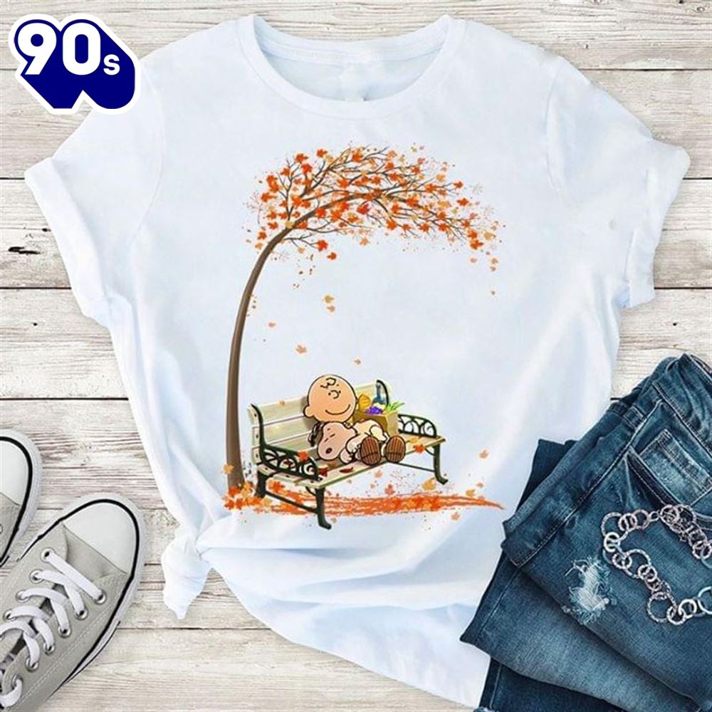 Snoopy And Friends White T Shirt Men